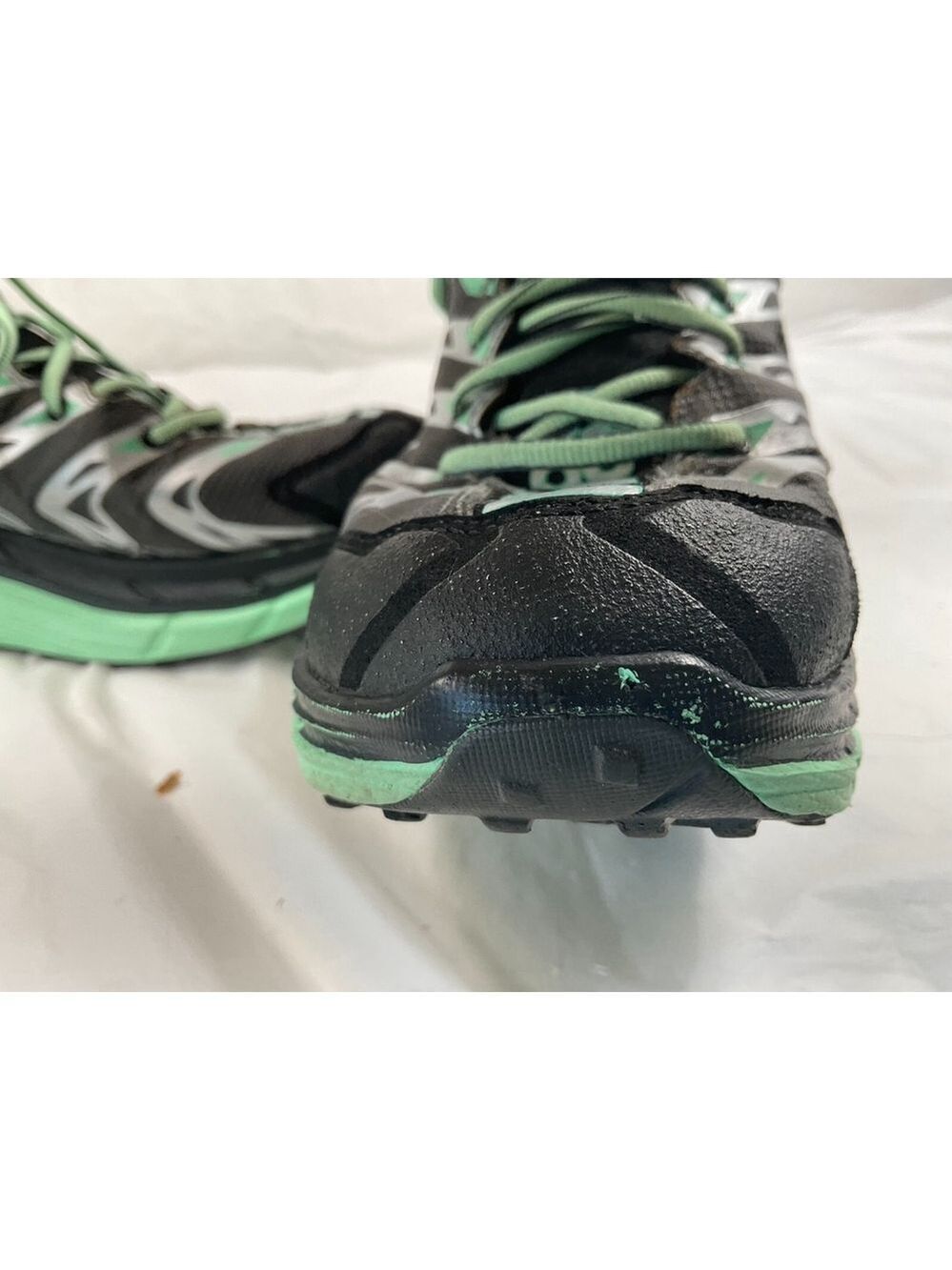 HOKA TOR SPEED 2 WP Size 9.5 athletic SHOES DARK SHADOW MINT GREEN - Picture 9 of 16